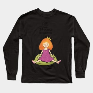 Princess sticker Long Sleeve T-Shirt